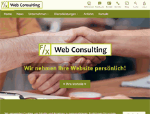 Tablet Screenshot of fx-web.de